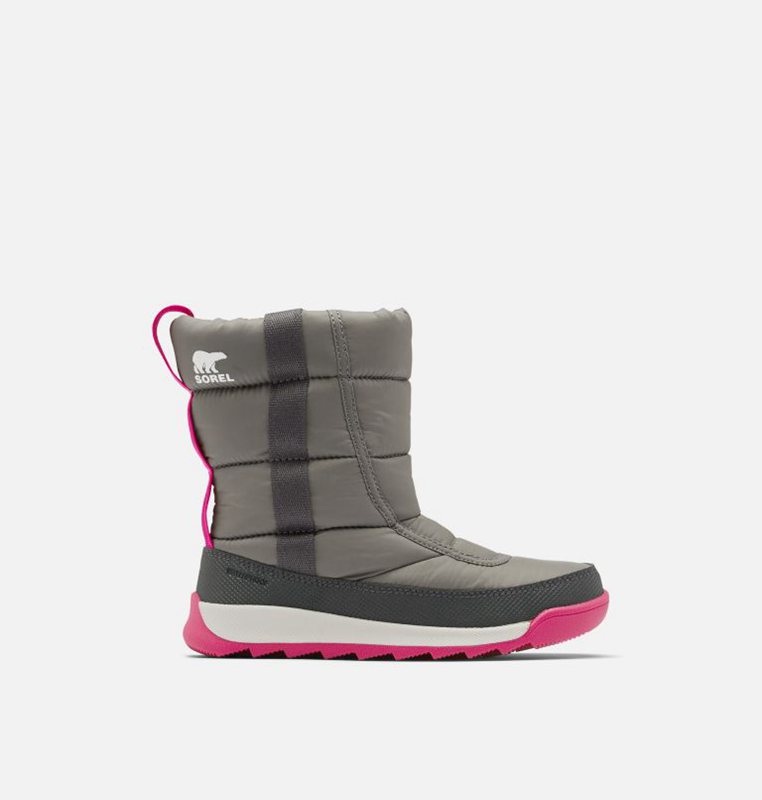 Kids Snow Boots Grey - Sorel Childrens Whitney™ II Puffy Mid - 817-VINKOE